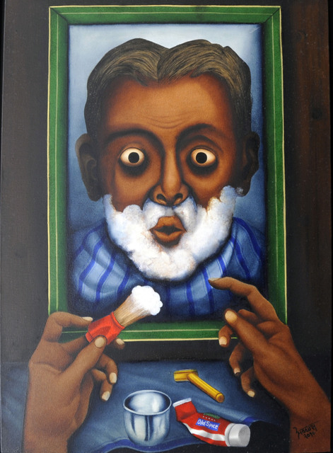 Abbas Batliwala  'Reflection', created in 2013, Original Painting Oil.
