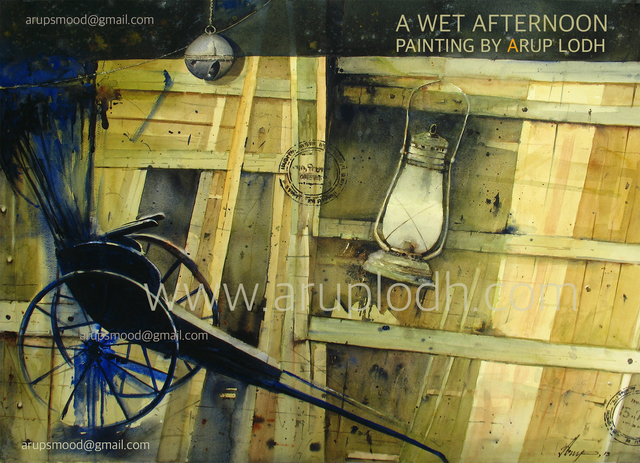 Artist Arup Lodh. 'Existence Of Hand Pooler' Artwork Image, Created in 2013, Original Painting Acrylic. #art #artist