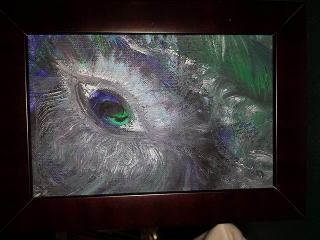 Artist Sherry Evaschuk. 'An Eye On You' Artwork Image, Created in 2014, Original Painting Other. #art #artist