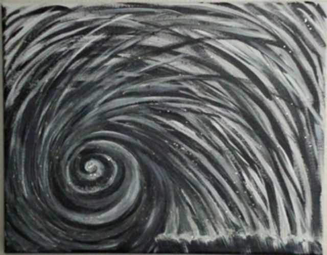 Sherry Evaschuk  'Spiraling', created in 2013, Original Painting Other.