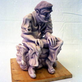 Seated Figure By Austen Pinkerton