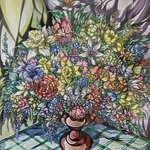 Vase of Flowers By Austen Pinkerton