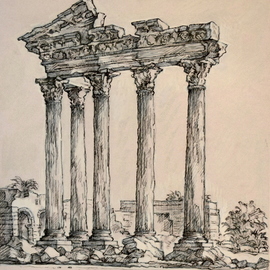 The Temple Of Apollo At Side, Austen Pinkerton