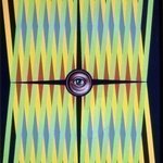 zig zag abstract with eye By Austen Pinkerton