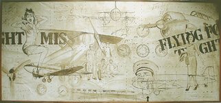 Jose Cardoso: 'Aviation', 2001 Acrylic Painting, Aviation. Aviation tremes with 2,67x4,80 mExposed at Gongonhas airport in SAPSo Paulo during 20002001 years...