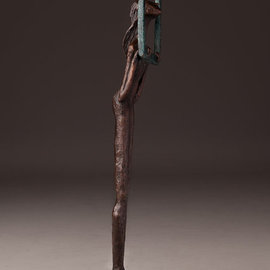 Avril Ward: 'New Day new mercies', 2015 Bronze Sculpture, Figurative. Artist Description:     Limited edition bronze     ...