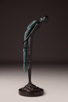 Avril Ward: 'brothers keeper', 2014 Bronze Sculpture, Figurative.       Limited edition bronze       ...