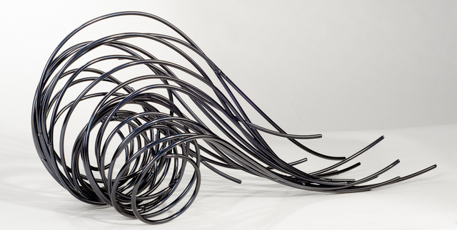 Andrea Waxman Mulcahy  'Ambient Flow', created in 2011, Original Sculpture Steel.