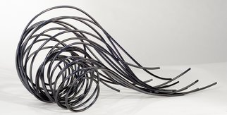 Andrea Waxman Mulcahy: 'Ambient Flow', 2011 Steel Sculpture, undecided. Abstract Steel Sculpture ...