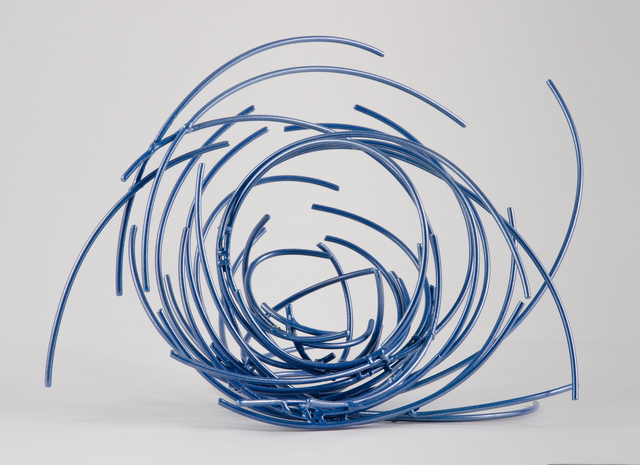 Andrea Waxman Mulcahy  'Spin Off', created in 2012, Original Sculpture Steel.