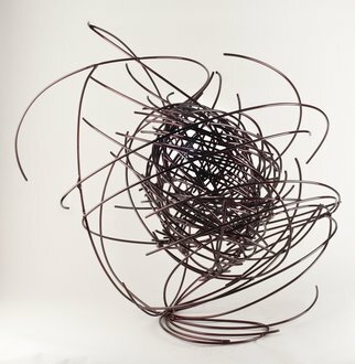 Andrea Waxman Mulcahy: 'Time In Space', 2011 Steel Sculpture, undecided. 