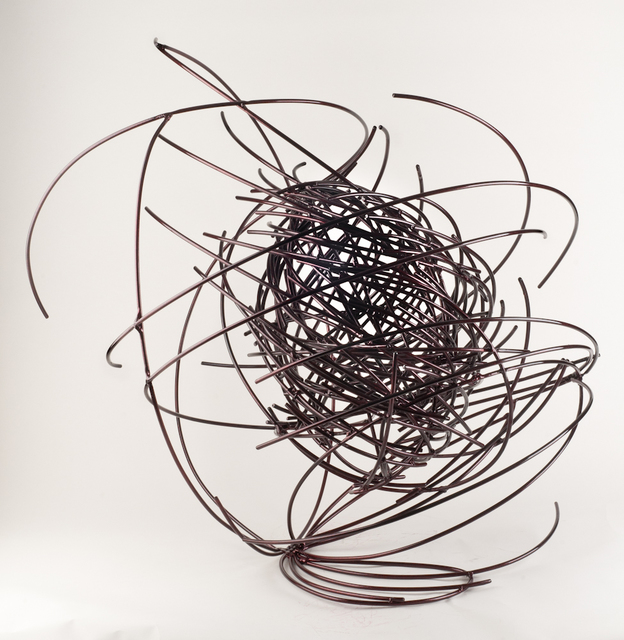 Andrea Waxman Mulcahy  'Time In Space', created in 2011, Original Sculpture Steel.