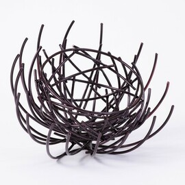 Andrea Waxman Mulcahy: 'home base', 2022 Steel Sculpture, Abstract. Artist Description: My sculptures are meant to capture the essence of movement. ...