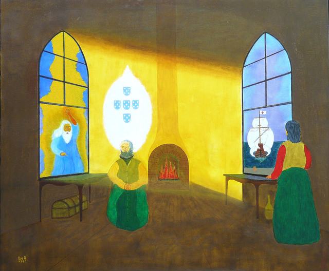 Greg Gierlowski  'Deus Quer O Homem Sonha A Obra Nasce', created in 2009, Original Painting Oil.