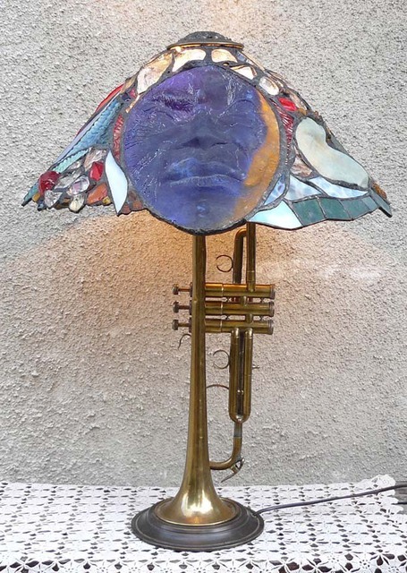 Artist Greg Gierlowski. 'Miles Davis Lamp 4' Artwork Image, Created in 2007, Original Painting Oil. #art #artist