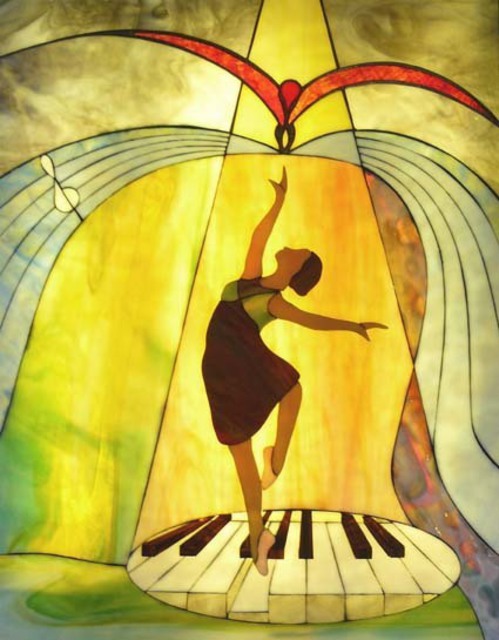Greg Gierlowski  'Piano Dance', created in 2007, Original Painting Oil.