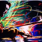Dave Brubeck painting artwork Piano Man By Barry Boobis