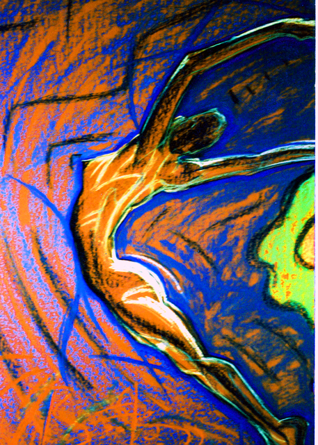Barry Boobis  'Duet 2 Painting Artwork', created in 2011, Original Painting Oil.