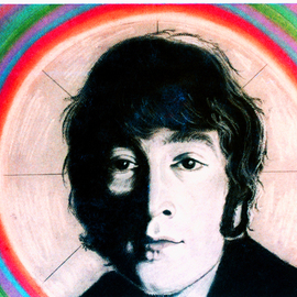 John Lennon painting artwork Imagine By Barry Boobis