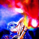 Sonny Rollins painting artwork Talking to God By Barry Boobis