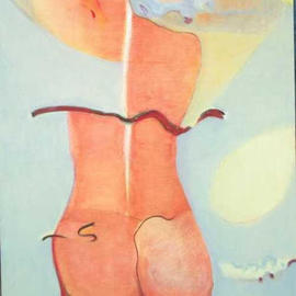 Becky Soria: 'Flora in 2003', 2003 Oil Painting, Abstract. Artist Description: from the women series...