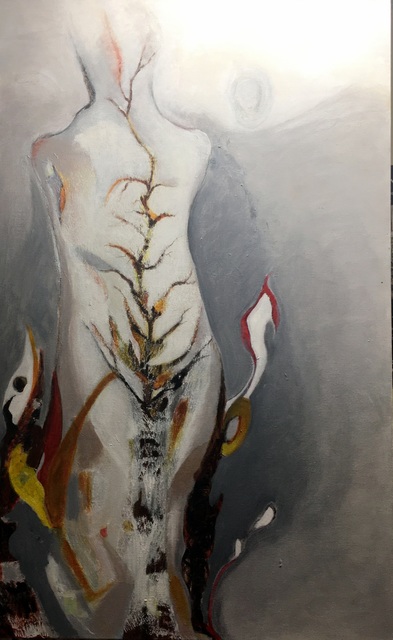 Becky Soria  'Illusory Body Ii', created in 2021, Original Painting Other.