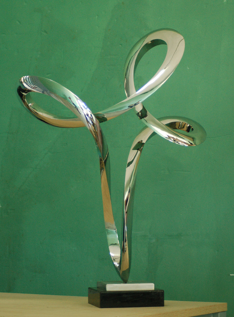 Artist Wenqin Chen. 'Waving No1' Artwork Image, Created in 2012, Original Sculpture Steel. #art #artist