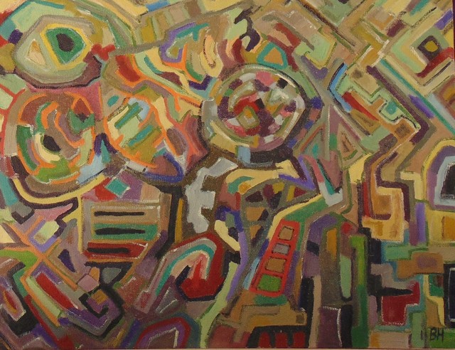 Ben Hotchkiss  'Composition 2011', created in 2021, Original Painting Other.