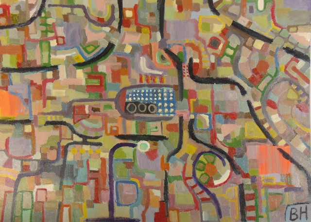 Ben Hotchkiss  'Composition 2071', created in 2021, Original Painting Other.
