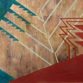 Ben Hotchkiss: 'Composition 2218', 1985 Oil Painting, Abstract. Artist Description: It is a painting that is a part of a 14 by 18 series that I painted in the 1980s.  It is among my earliest abstract oils. ...