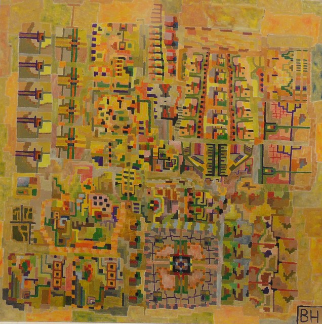 Ben Hotchkiss  'Composition 2220', created in 2011, Original Painting Other.