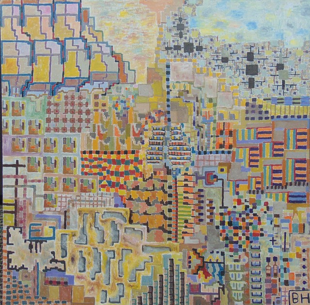 Ben Hotchkiss  'Composition 2251', created in 2011, Original Painting Other.