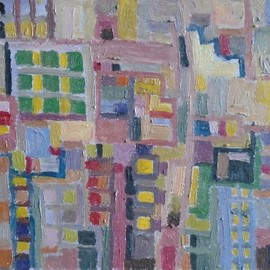 Ben Hotchkiss: 'Composition 3025', 2021 Oil Painting, Abstract Landscape. Artist Description: This is a painting that I painted in the last year. ...