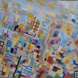 Ben Hotchkiss: 'Composition 3033', 2020 Oil Painting, Abstract. Artist Description: This is one of my recent abstract oils that I have painted within the last year. ...