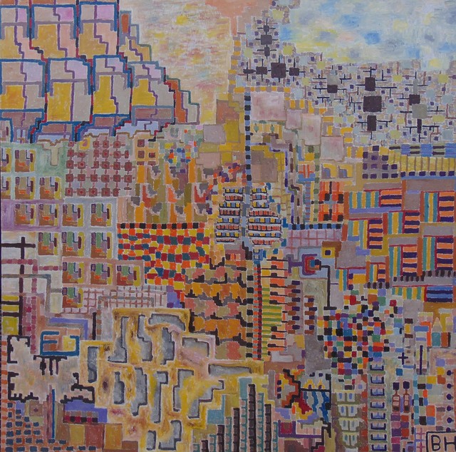 Ben Hotchkiss  'Composition 2250', created in 2021, Original Painting Other.
