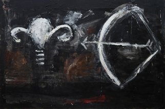 Benigno Tierno: 'utero y arco', 2011 Mixed Media, Spiritual.             Tension             ...