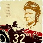 JM Fangio By Benno Fognini