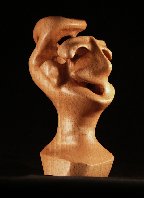 Berthold Neutze  'Complain If You Want', created in 2010, Original Sculpture Wood.