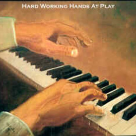 Beverly Dudley: 'Hard Working Hands At Play', 2016 Oil Painting, Music. Artist Description: i>> ? He works hard in the field all day. In the evening after supper, he plays the piano keys as if hewere in a concert hall. ...