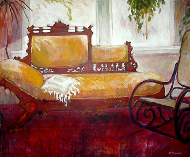 Beverly Furman  'The Livingroom', created in 2008, Original Printmaking Giclee - Open Edition.