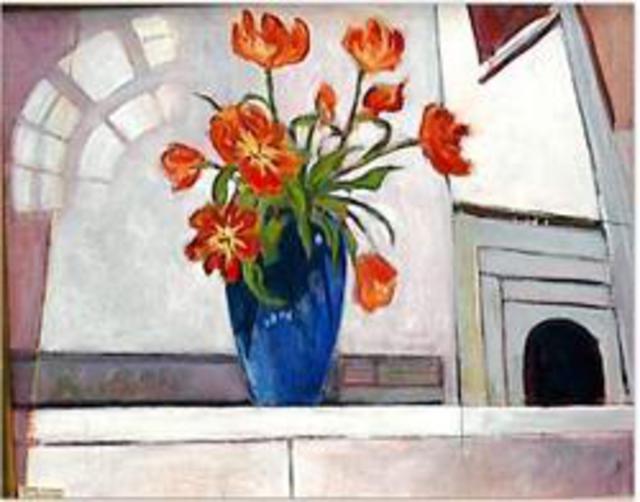 Artist Beverly Furman. 'Tulips' Artwork Image, Created in 2005, Original Printmaking Giclee - Open Edition. #art #artist