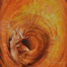 Durshit Bhaskar Artwork Ganesha Sarvadevatman, 2015 Oil Painting, Religious