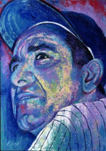 Bill Lopa  'Babe Ruth', created in 2016, Original Painting Acrylic.