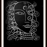 Budha Art Indian Painting, Bincy Mb