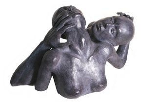 Tzipi Biran: 'Speechless 1', 2007 Other Sculpture, nudes.  Polyresines ...