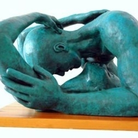 Tzipi Biran: 'Speechless 2', 2005 Other Sculpture, Love. Artist Description:  Polyresines ...
