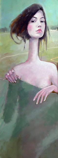 Beata Wrzesinska  ' Mystery', created in 2018, Original Painting Oil.