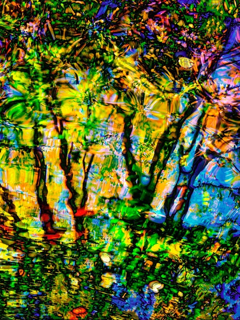 Artist Bruce Lewis. 'Scotts Pond' Artwork Image, Created in 2019, Original Photography Color. #art #artist
