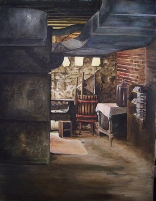 Bonie Bolen: 'The Recipe', 2004 Oil Painting, Home. 