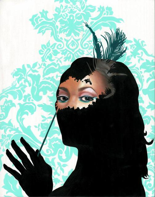 Bonnie Gloris  'Masquerading', created in 2013, Original Painting Oil.